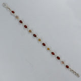 Ethiopian Opal, Hessonite Gemstone Bracelets Jewelry