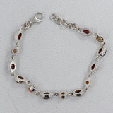 Ethiopian Opal, Hessonite Gemstone Bracelets Jewelry