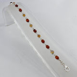 Ethiopian Opal, Hessonite Gemstone Bracelets Jewelry