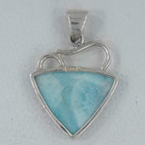 Dendritic Opal 925 Silver Pendant