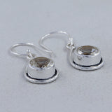 Crystal Silver Earring