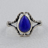 925 Starling Silver Lapis Lazuli Ring