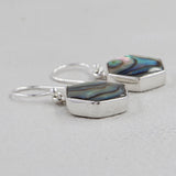 Abalone Shell Silver Earring