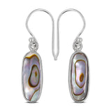 Abalone Shell Silver Earring