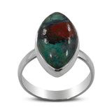 Sonora Sunrise Jasper Silver Ring