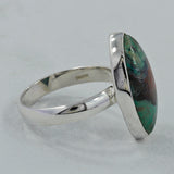 Sonora Sunrise Jasper Silver Ring