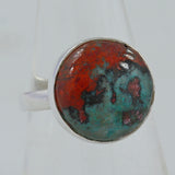 Sonora Sunrise Jasper Silver Ring