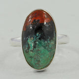 Sonora Sunrise Jasper Silver Ring