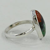 Sonora Sunrise Jasper Silver Ring