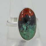 Sonora Sunrise Jasper Silver Ring