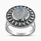 925 Silver Labradorite Rings
