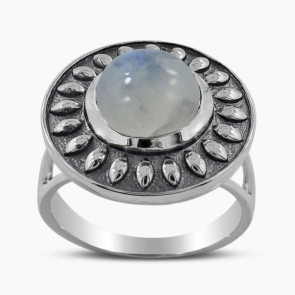 925 Silver Labradorite Rings