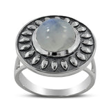 Labradorite Silver Ring