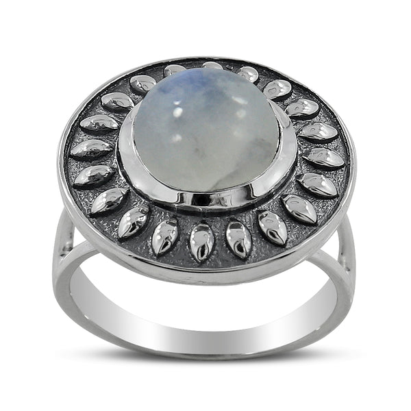 925 Silver Labradorite Rings