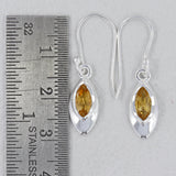 Citrine Silver Earring