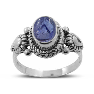 925 Sterling Silver Tanzanite Ring
