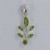 Peridot 925 Sterling Silver Pendant