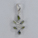 925 Sterling Silver Peridot Pendant