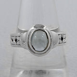 Natural Ethiopian Opal Silver Ring