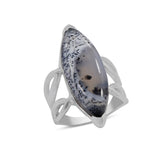 Rainbow Moonstone Ring