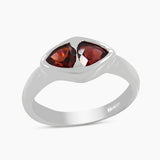 Natural Peridot Silver Rings