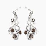 Amethyst Silver Earrings