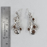 Amethyst Silver Earrings