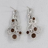 Amethyst Silver Earrings