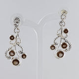 Amethyst Silver Earrings