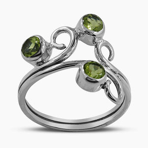 925 Sterling Silver Garnet Rings