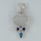 Larimar 925 Silver Pendant