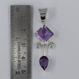 Amethyst 925 Silver Pendant