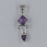 Amethyst 925 Silver Pendant