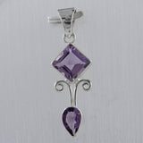 Amethyst 925 Silver Pendant