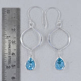 Labradorite Silver Earring