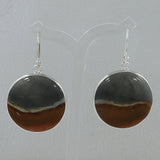 Zebra Jasper Silver Earring