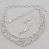 Peridot Silver Necklace