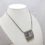 Ethnic Silver Necklace