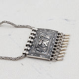 Ethnic Silver Necklace