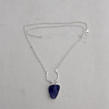 Tanzanite Silver Necklace