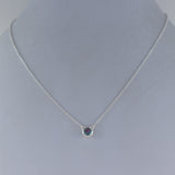 925 Sterling Silver Mystic Quartz Gemstone Minimalist Necklace With Chain