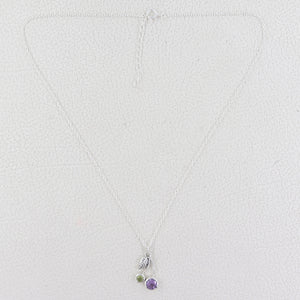 925 Sterling Silver Amethyst Necklaces