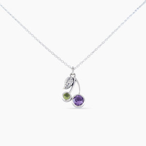 925 Sterling Silver Amethyst Necklaces