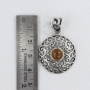 925 Sterling Silver Tourmaline Pendants