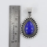 Purple Turquoise 925 Sterling Silver Pendant