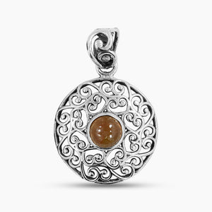 925 Sterling Silver Tourmaline Pendants