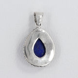 Purple Turquoise 925 Sterling Silver Pendant