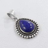 Purple Turquoise 925 Sterling Silver Pendant