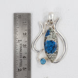 925 Sterling Silver K2 Jasper Pendant