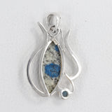 925 Sterling Silver K2 Jasper Pendant